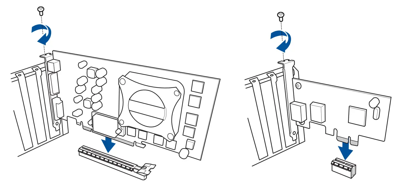 Install expansion card(s)