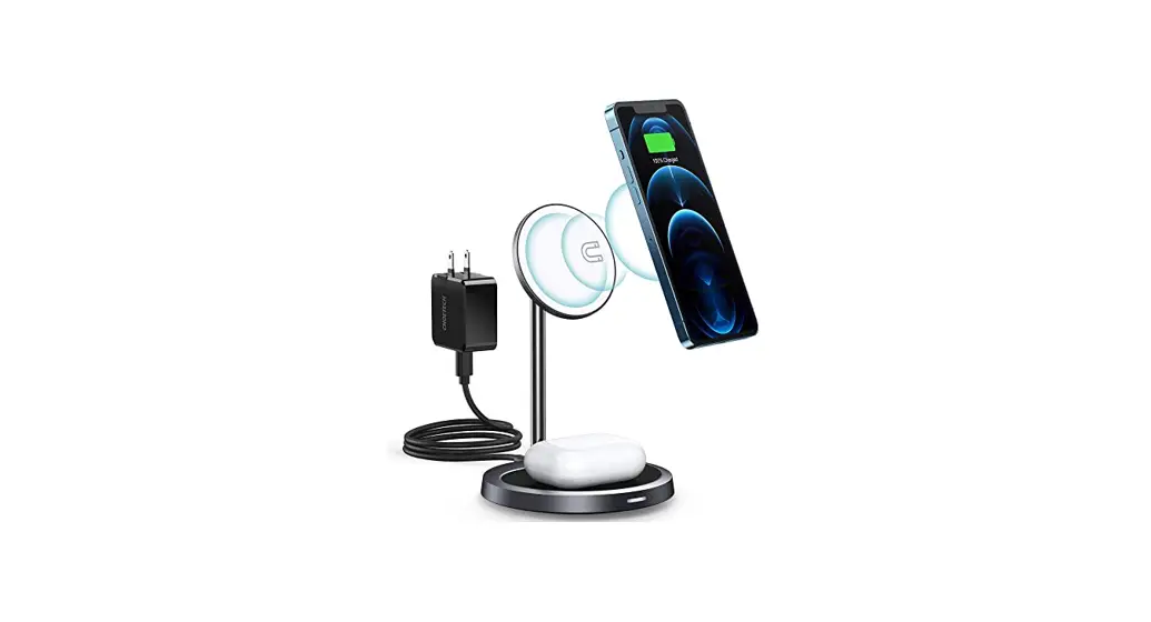 Choetech 2-in-1 Magnetic Wireless Charging Stand User Manual Choetech 2-in-1 Magnetic Wireless Charging Stand User Manual