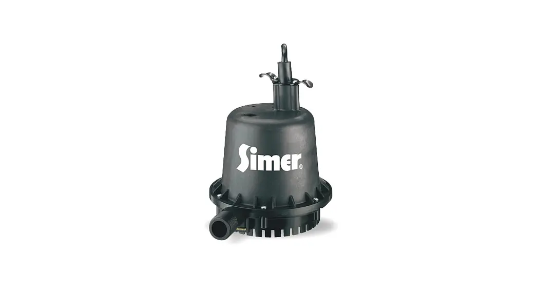 Simer 2430 Submersible Waterfall/utility Pump Owner's Manual