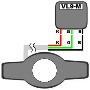 ZENNER VL9-M Remote Reader -WIRING DIAGRAMS 1