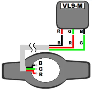 ZENNER VL9-M Remote Reader -WIRING DIAGRAMS 2