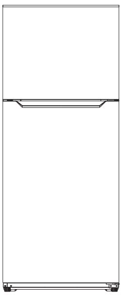 ELBA ER N2418SV Double Door Refrigerator