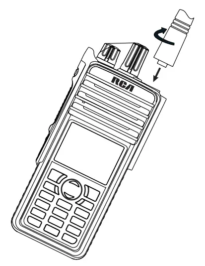 Attaching the Antenna