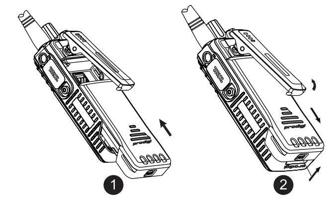 Attaching the Battery