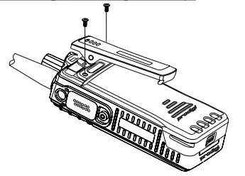 Attaching/Removing Belt Clip