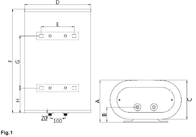 timberk -T-WSS30-N41D-V Electric-Storage-Water Heater-1