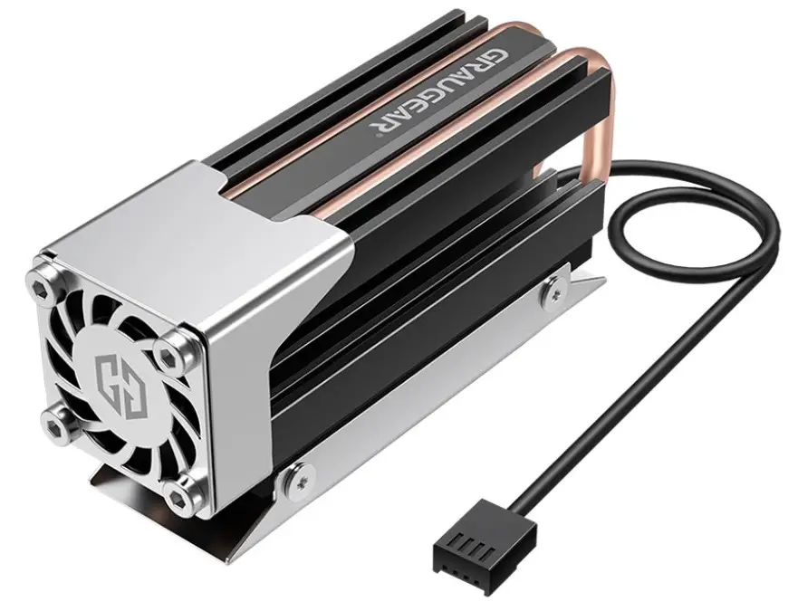 GRAUGEAR M.2 2280 SSD Heat Pipe Cooler