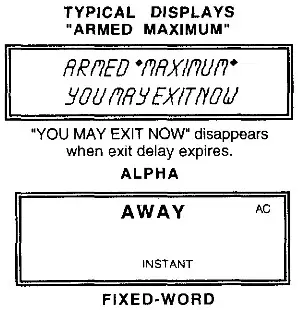 ADEMCO VISTA 10S Fire Alarm - ARMING ALL PROTECTION