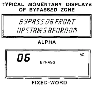ADEMCO VISTA 10S Fire Alarm - CHECKING FOR OPEN ZONES 2