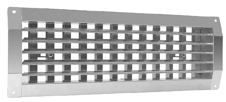 WILDEBOER SR Pipe Grille Hit and Miss Damper