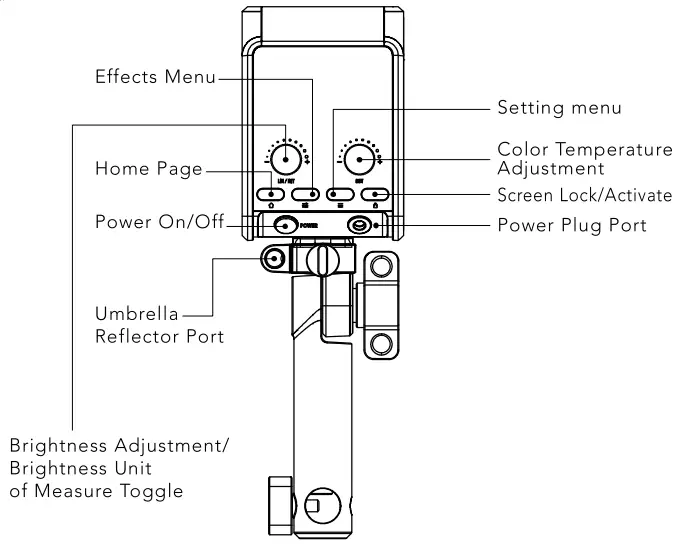 AVANT PROFESSIONAL BI COLOR LED LIGHT - AVANT1