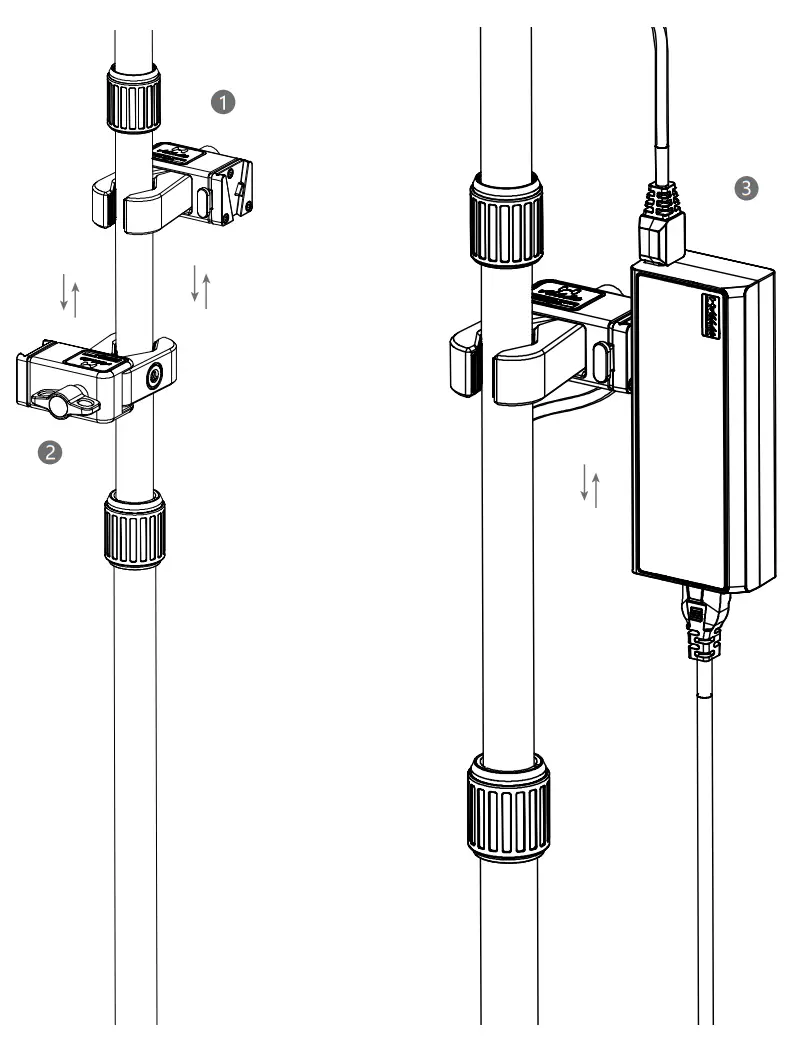 AVANT PROFESSIONAL BI COLOR LED LIGHT - power supply