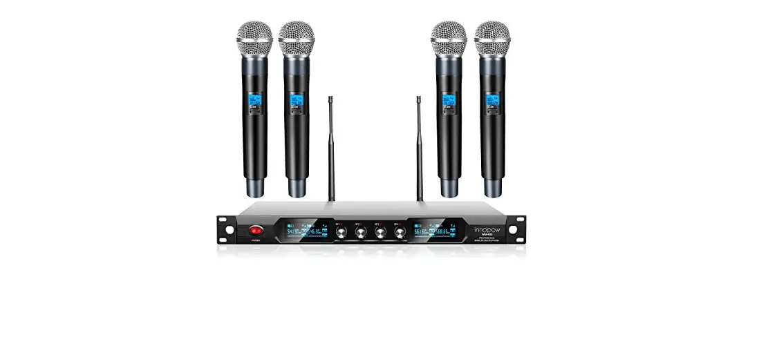 Phenyx Pro Ptu-5000 4 Channel Uhf Fixed Frequency Wireless Microphone System Owner's Manual