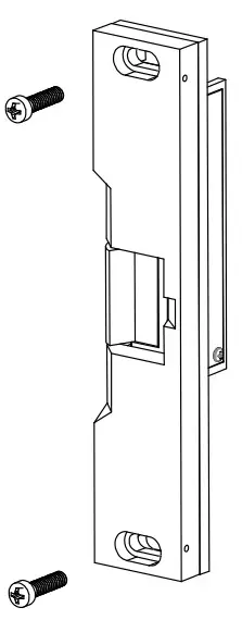 SDC 30 4 Rim Mount Electric Strike-Horizontal