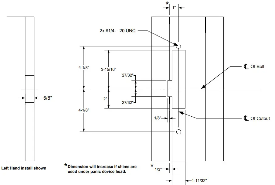 SDC 30 4 Rim Mount Electric Strike-Plate4