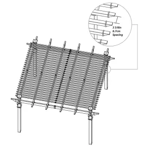 Vita 12 x 12 Additional Shade Slat Kit - figure 3