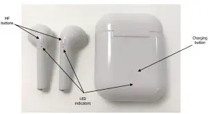 av-link 100.575UK Ear Shots True Wireless Earphones and Power Case - Earphone