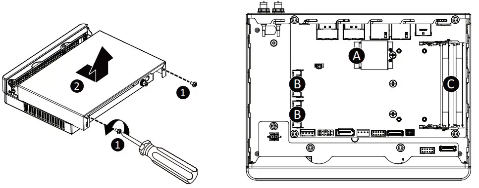 GIGABYTE GB-BSi3-1115G4 Brix Pro GB-BS Ultra Compact PC Kit - unit 1