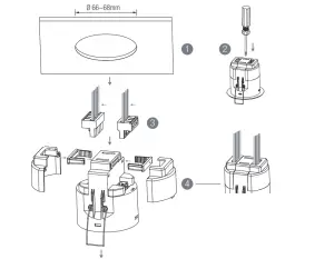 HYTRONIK HBIR29 PIR Standalone Motion Sensor - Installation