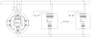 HYTRONIK HBIR29 PIR Standalone Motion Sensor - Wiring Diagram