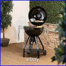Fire Mountain Jb03300101 57cm Charcoal Kettle Bbq With Accessories Instruction Manual