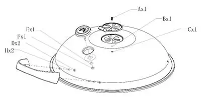 FIRE MOUNTAIN JB03300101 57cm Charcoal Kettle BBQ with Accessories fig3