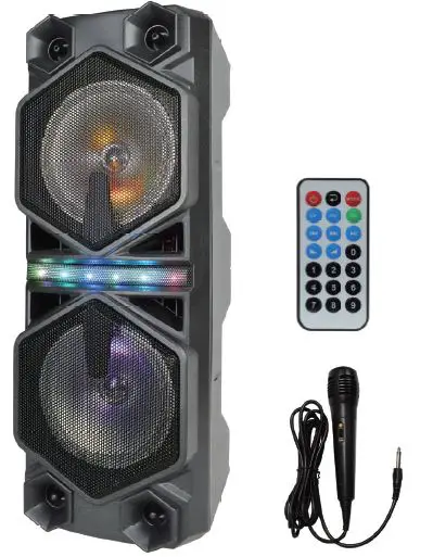 AXESS PABT6053 Portable Bluetooth PA System image