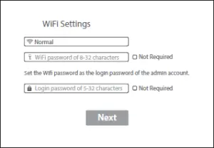 wifi setting