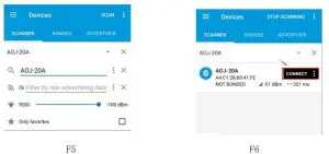 AOJ-70B Fingertip Pulse Oximeter - nRF connect
