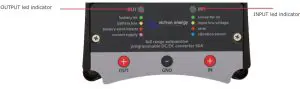 victron energy 25A Buck Boost DC DC Converter - OUTPUT led indicator