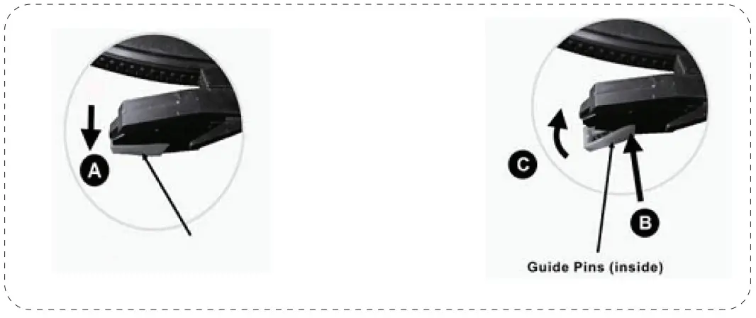 ANESOK A6 Vinyl Record Player - cartridge