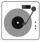 ANESOK A6 Vinyl Record Player - recoder