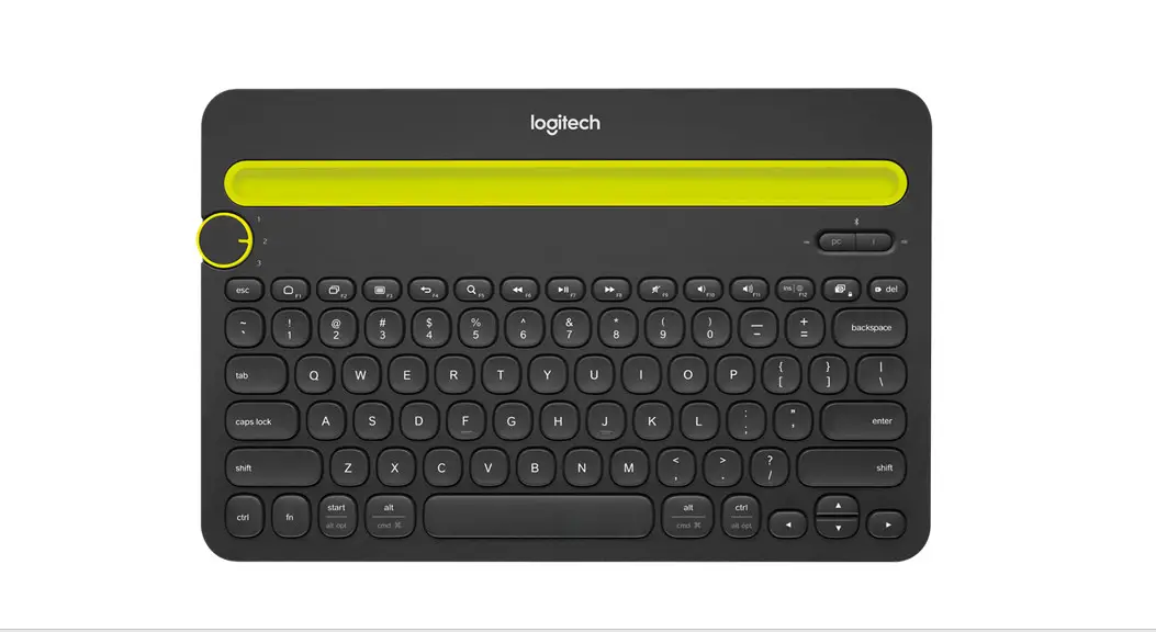 Logitech Yr0084 Multi Device Bluetooth Keyboard User Guide