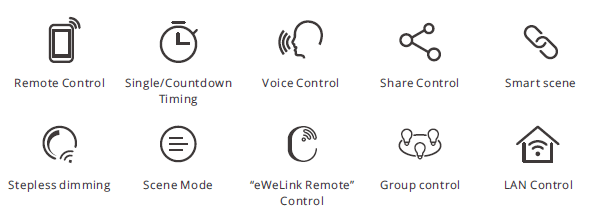 SONOFF B02 B05-BL WiFi Smart LED Bulb FIG 1