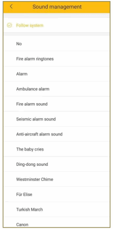 VSTARCAM CB73 Mini IP Camera - Sound management