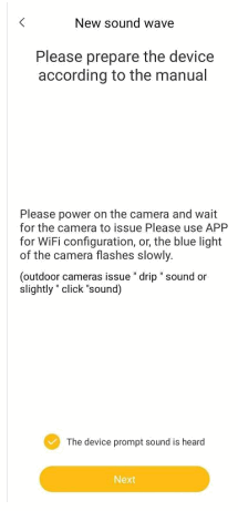 VSTARCAM CB73 Mini IP Camera - tick