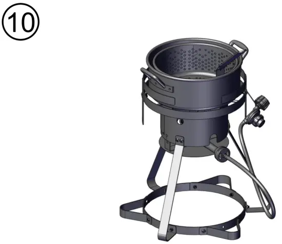 NEXGRILL 840 0008 Fish and Wing Fryer - fig11