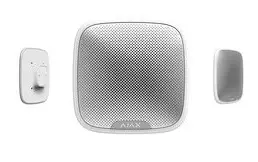 a close up of a speaker