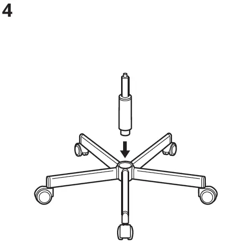 IKEA 104.894.05 MILLBERGET Swivel Chair Murum fig 6