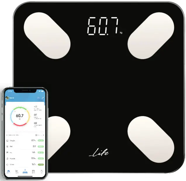 LiFE 221 0219 Petite Smartweight BT Smart Scales