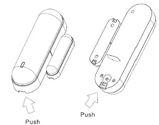 ZWAVE PSM08 Door Window Sensor fig 2
