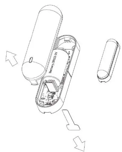 ZWAVE PSM08 Door Window Sensor fig 3