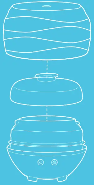 ellia ARM 535 WW Ascend Ultrasonic Oil Diffusere