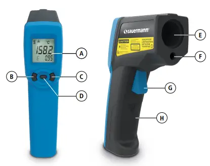sauermann Si-TI3 Infrared Thermometer-fig2