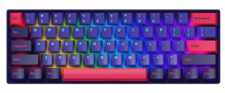 AKKO-3061-BT5.0 61-Keys-Wireless-Mechanical-Keyboard-