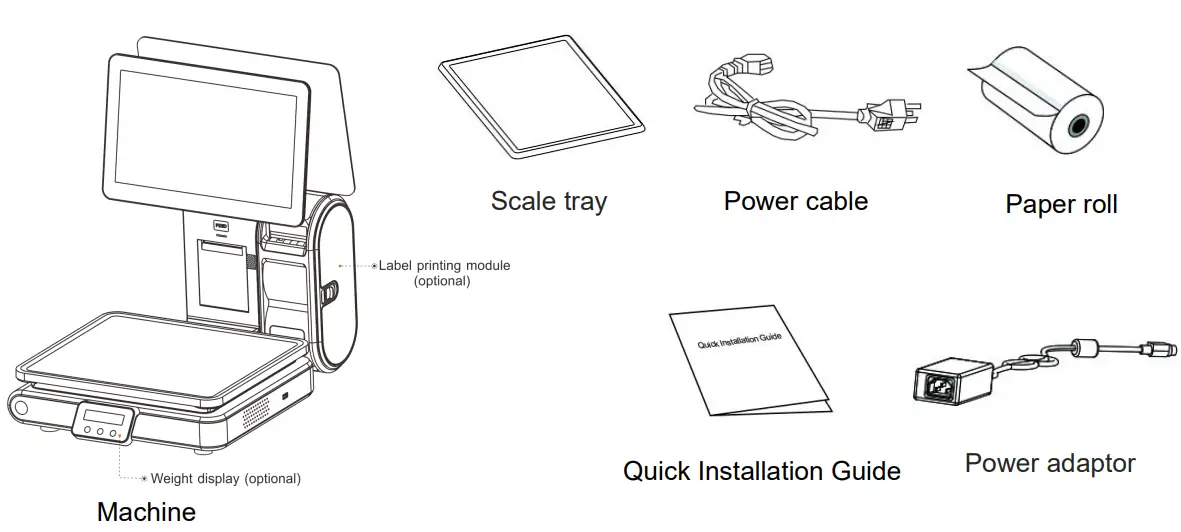 RONGTA Y1 Aurora Series PC Scale-fig1