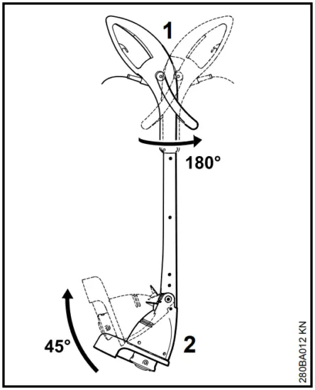 STIHL FSE 31 Electric Grass Trimmer - Converting Unit