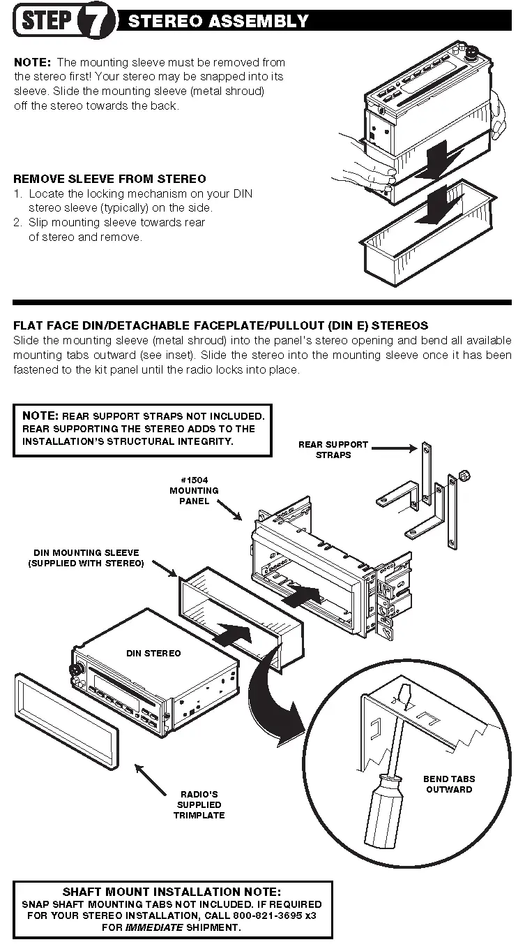Dash Installation Kit
