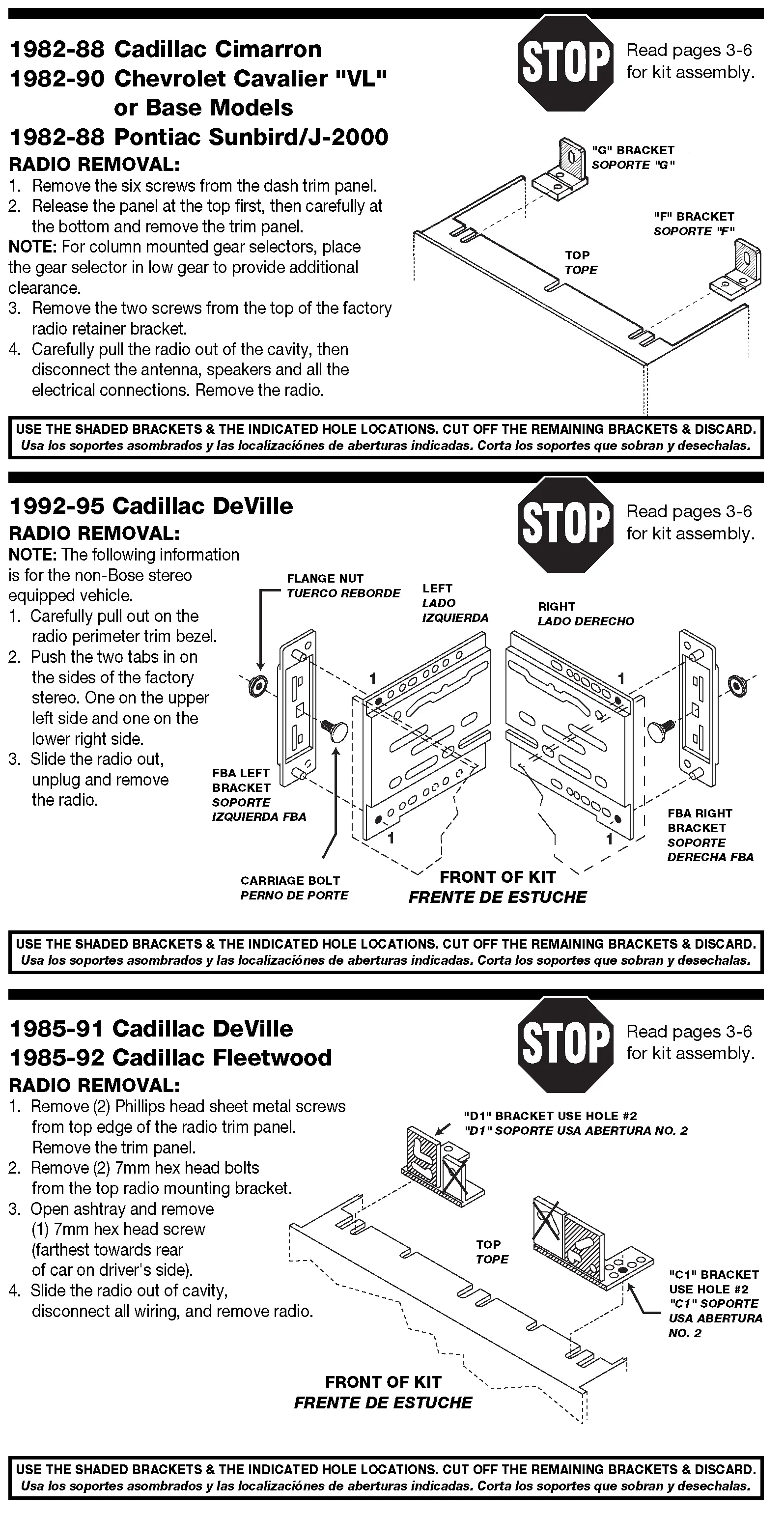 Dash Installation Kit