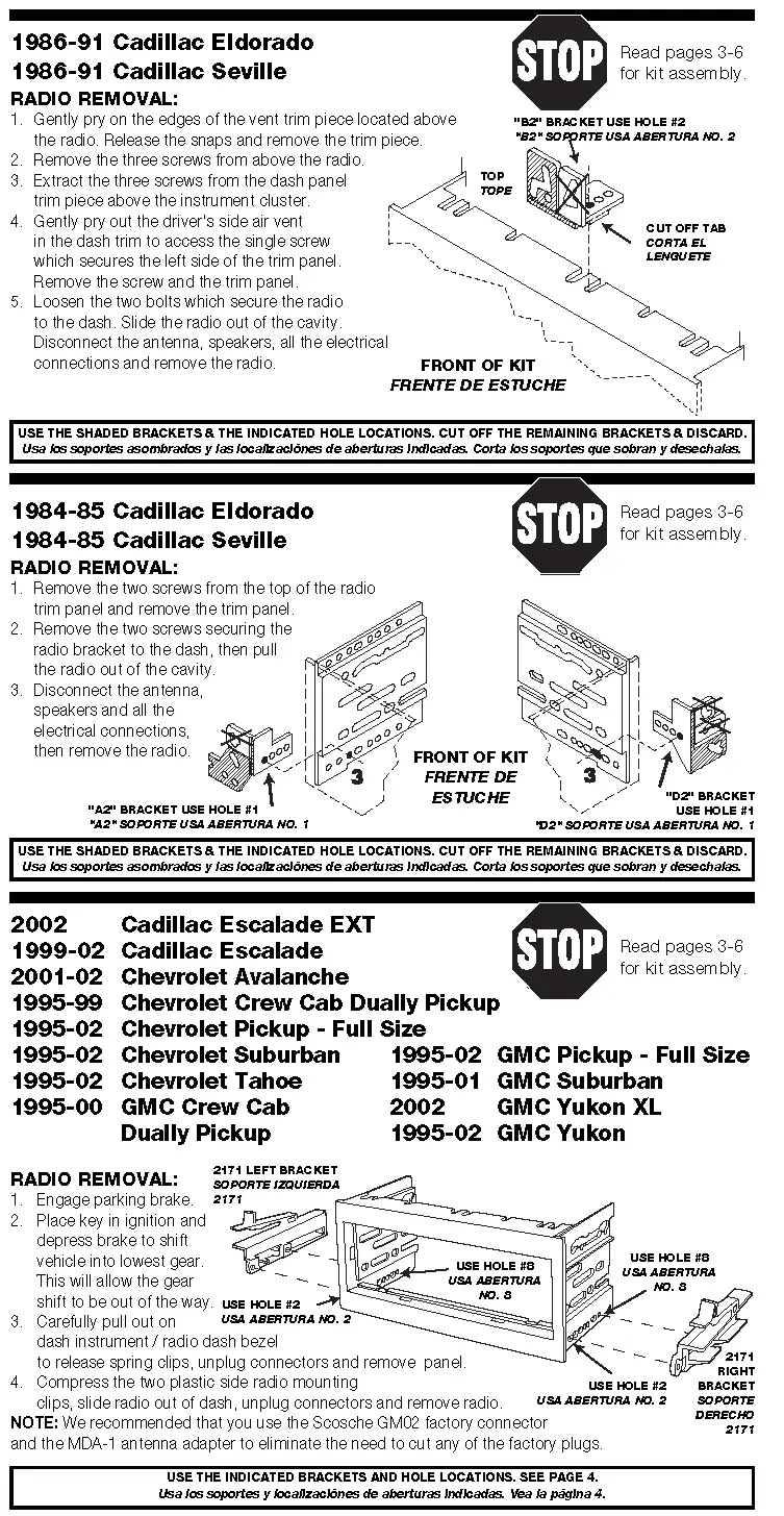 Dash Installation Kit